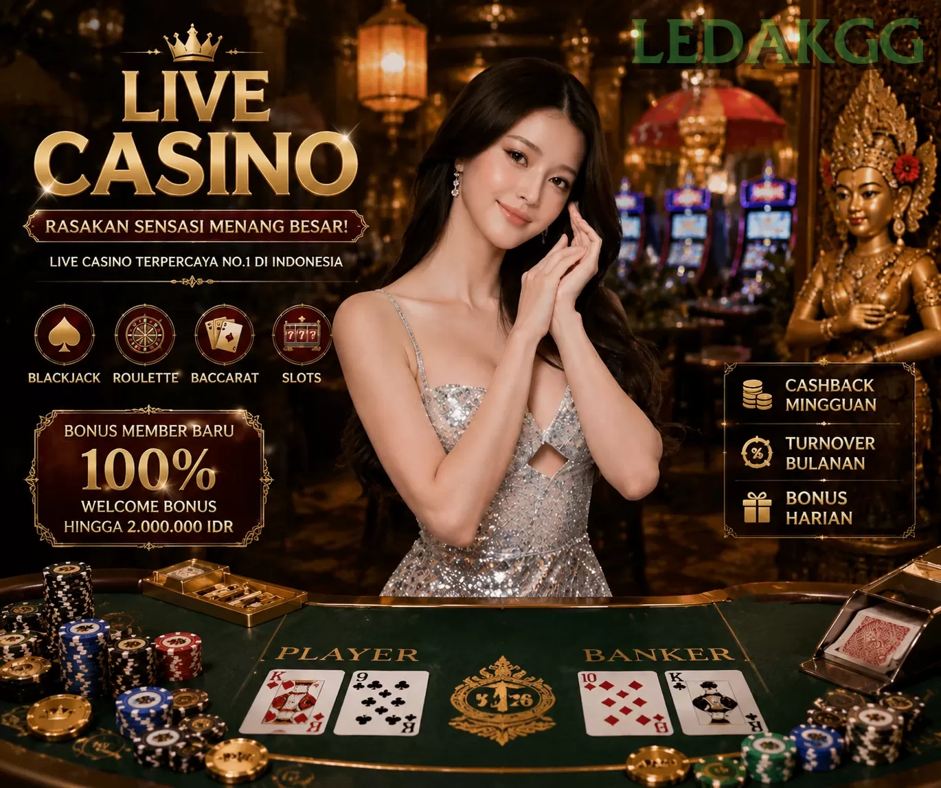 Login ledakgg Sekarang Bonus Melimpah